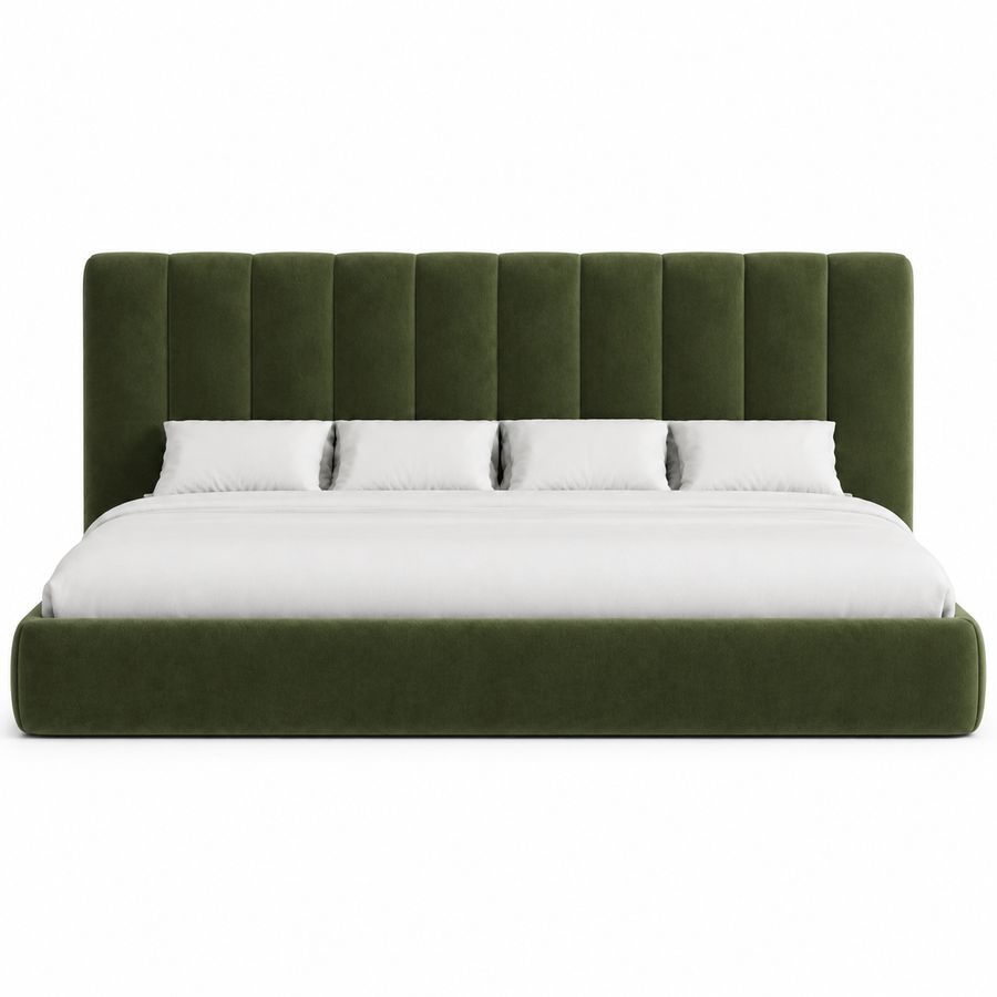 The Cuddle Continent XL family bed by SoBe Furniture, available 120 or 152 inches wide