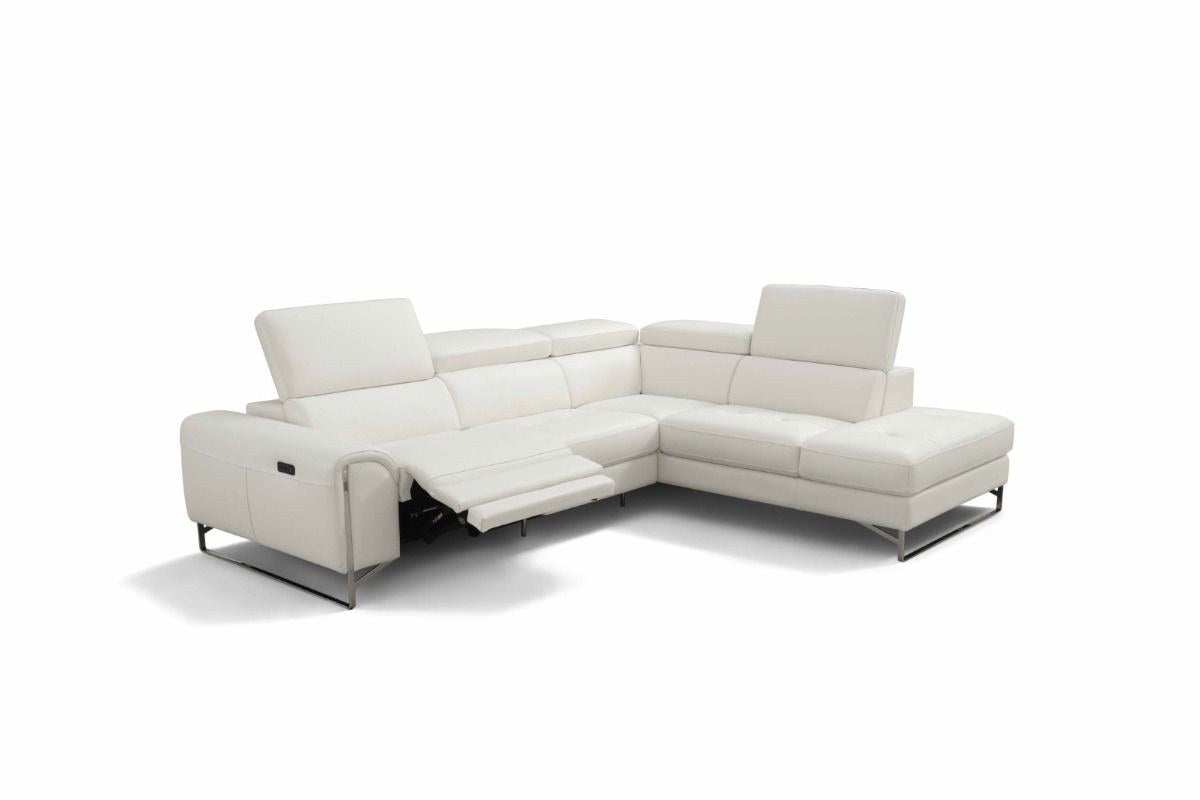 Incanto i916 Estela Power Reclining Sectional with Open-End Return, 1 Power Seat