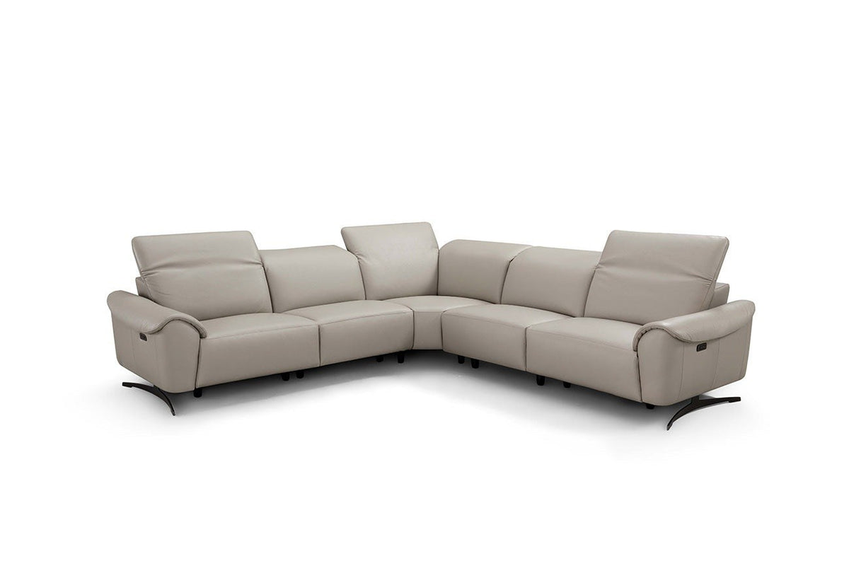 Incanto i948 Miles Power Reclining Corner Sectional, 3 Power Seats (116 x 116 in)
