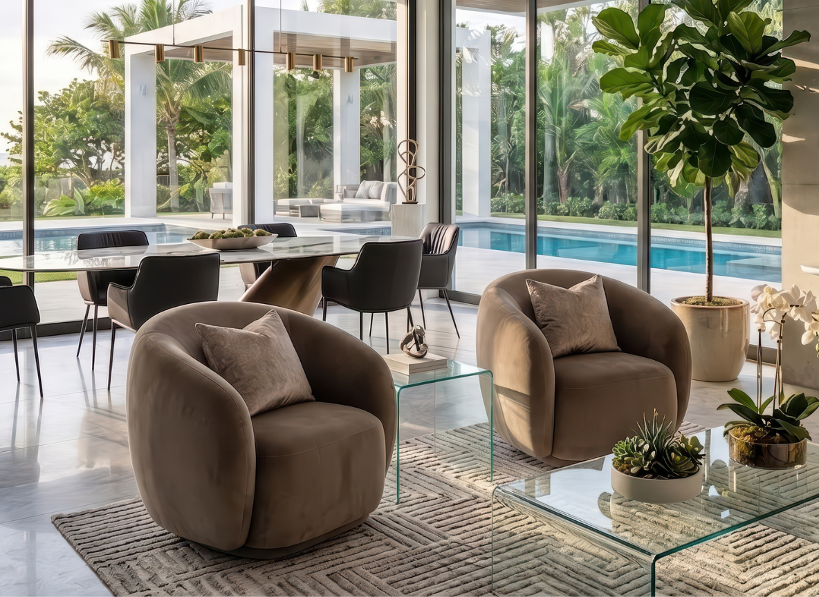 accent chairs boca raton
