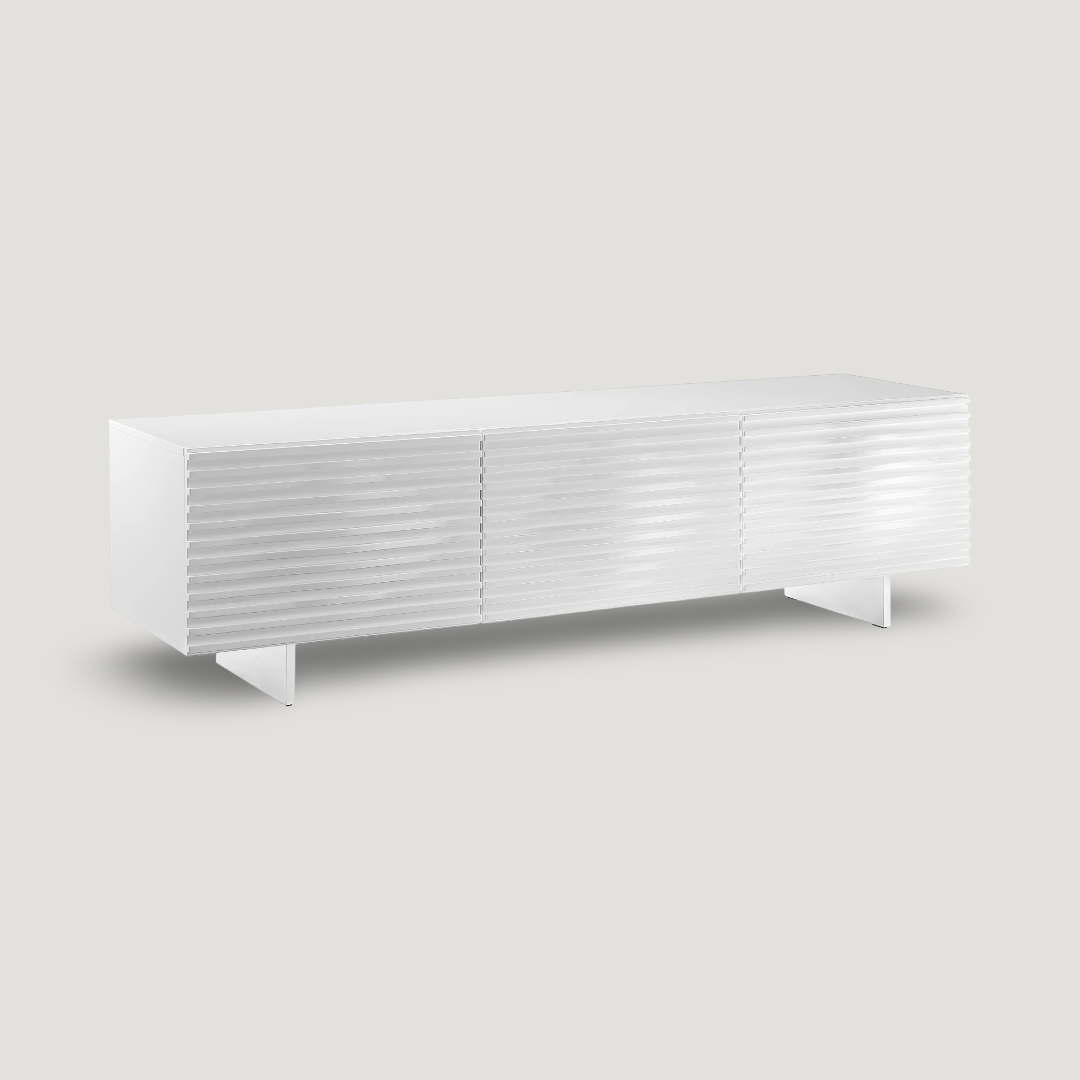 Angeline White Modern TV Stands | SoBe Furniture