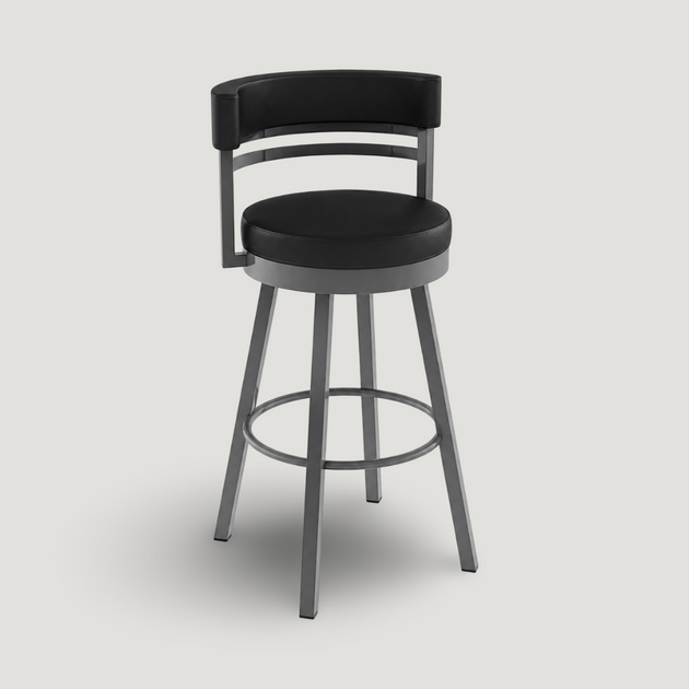 Ronald Custom Color Swivel Modern Stool – SoBe Furniture