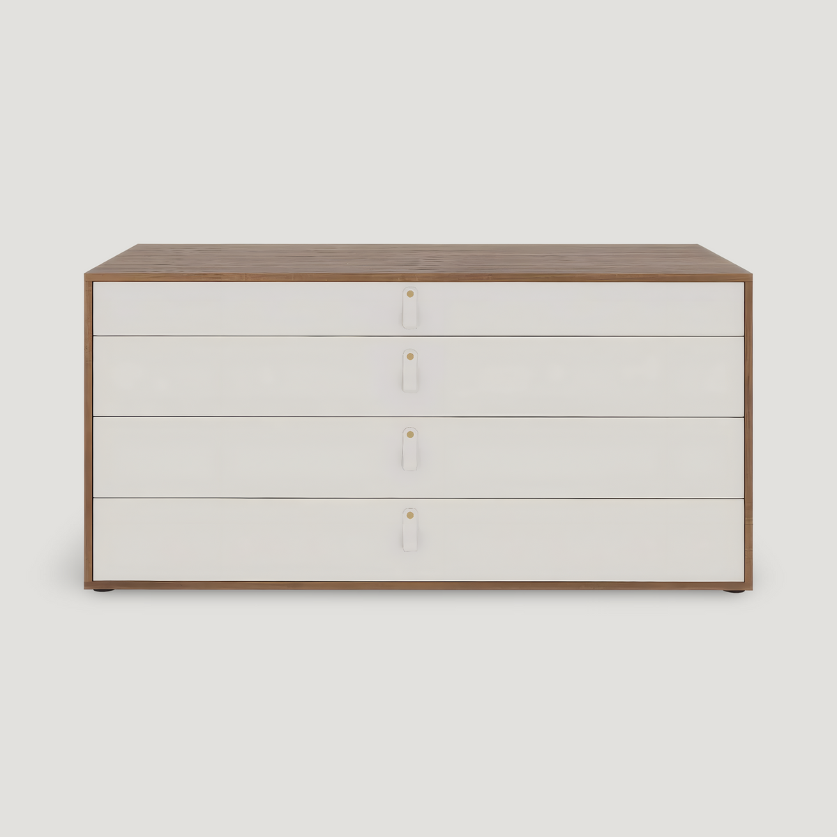 Agora Walnut Modern Dresser