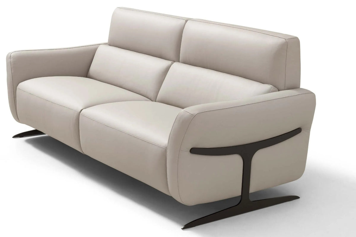 Incanto i875 Fusion Power Reclining Sofa, 2 Power Seats (88 in) - 3/4 view closed, arm and sled-base profile