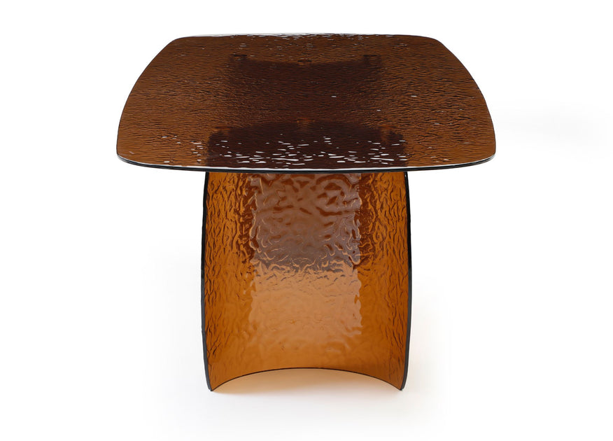 Veneto Bronze Glass Dining Table | SoBe Furniture Boca Raton